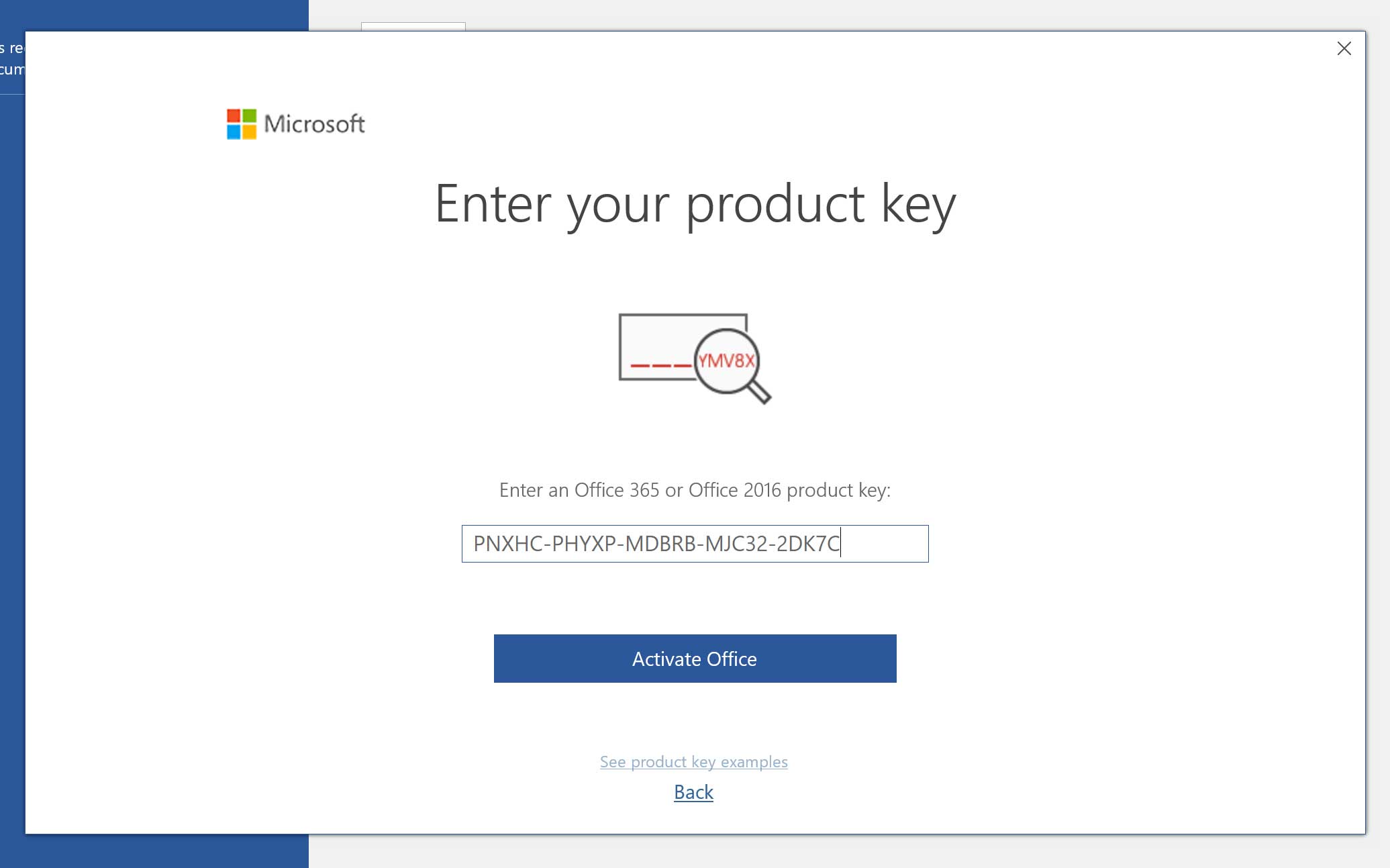 ms office 2016 activation key facebook